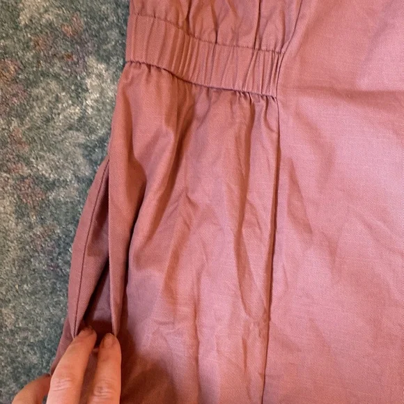 LOFT Mauve Button-Down Dress - Picture 5 of 9